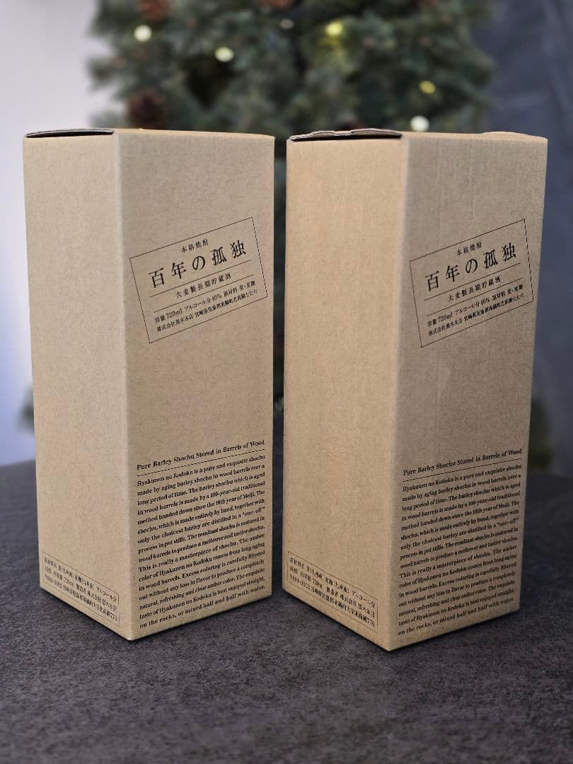 【百年の孤独】 焼酎 720ml 40% 2本セット【黒木本店】