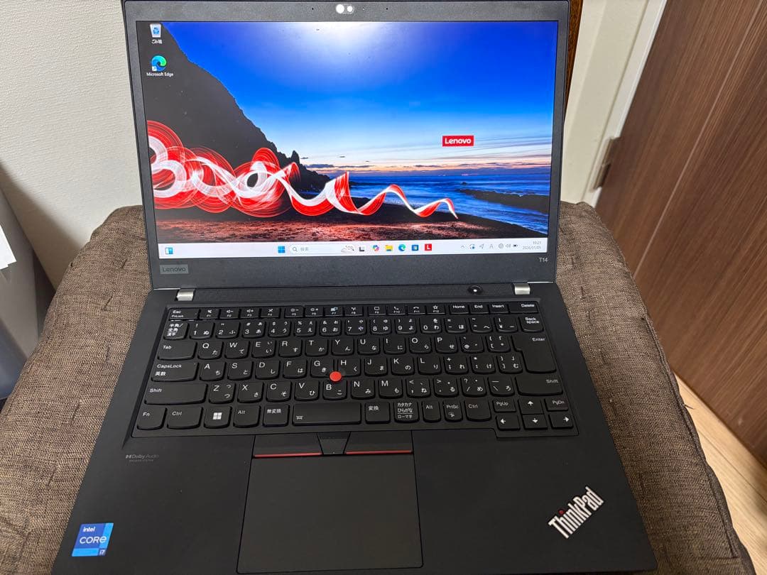 Windowsノート本体 ThinkPad T14 Gen2 i7/ 48GB/ 512GB/ 4K