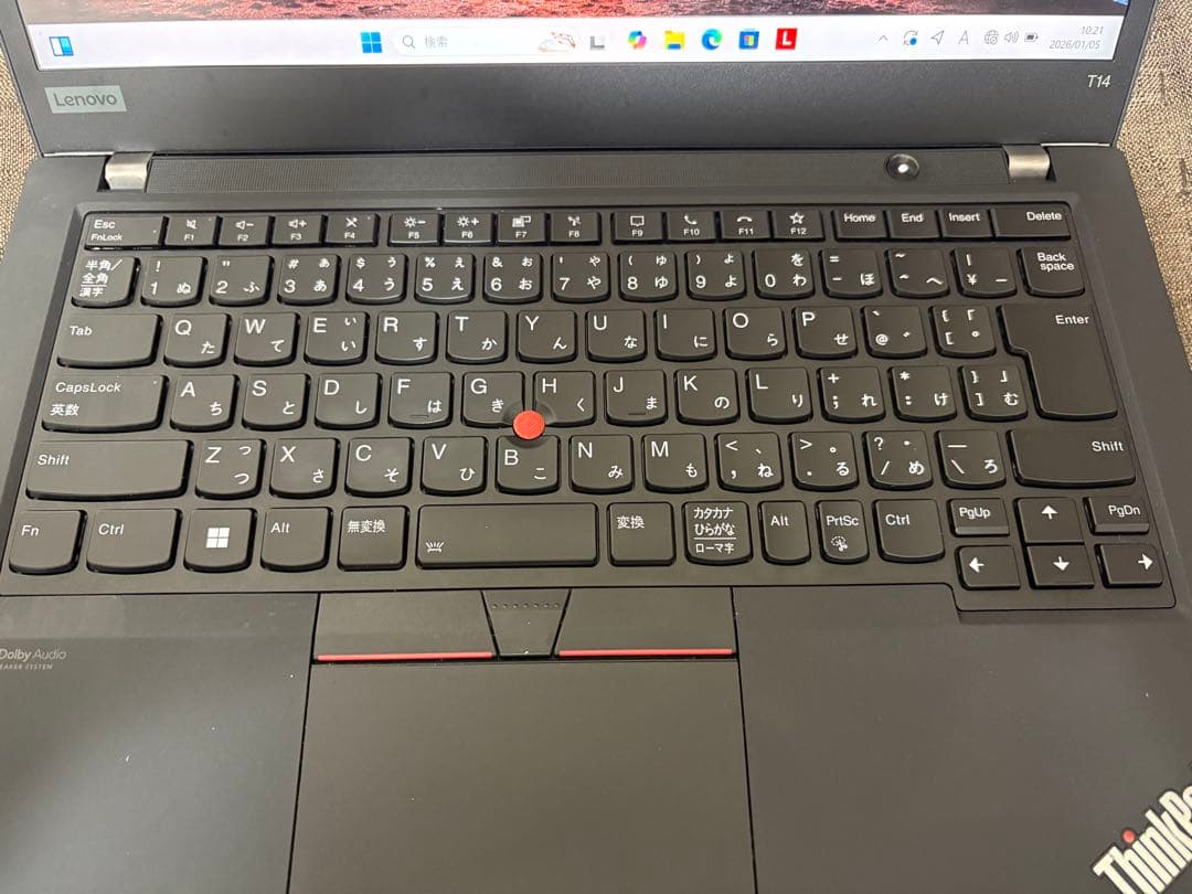 Windowsノート本体 ThinkPad T14 Gen2 i7/ 48GB/ 512GB/ 4K