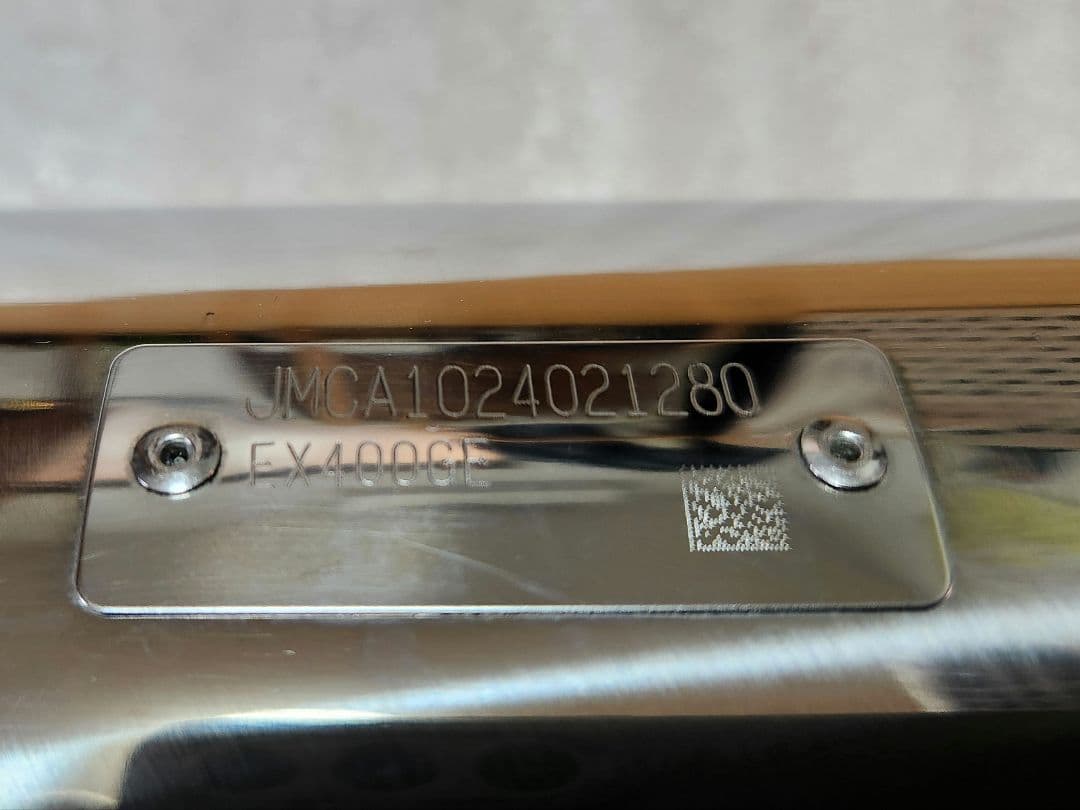 新型エリミネーター400　SP忠男POWERBOX ショート　ステンレス