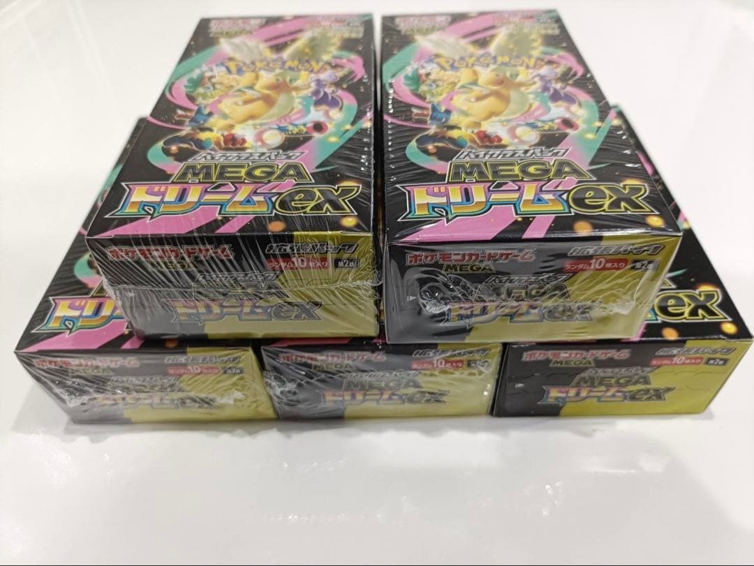 「MEGAドリームex」新品未開封 5BOX ポケモンカード