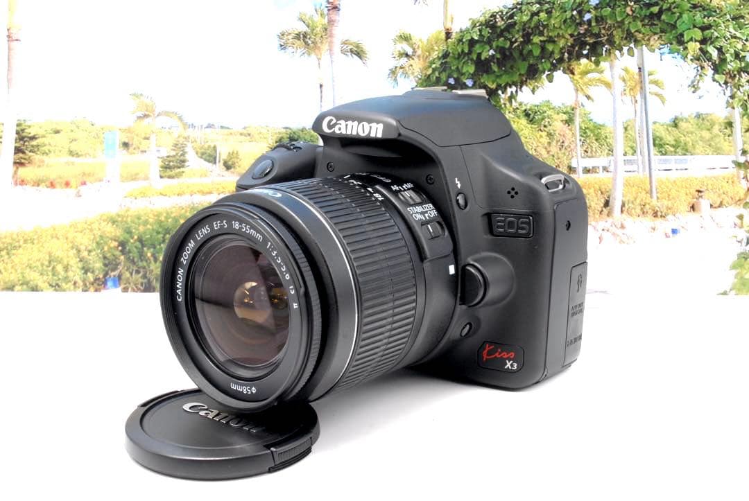 ✨すぐに使える✨Canon kiss X3 軽量 一眼レフ シンプルな操作性