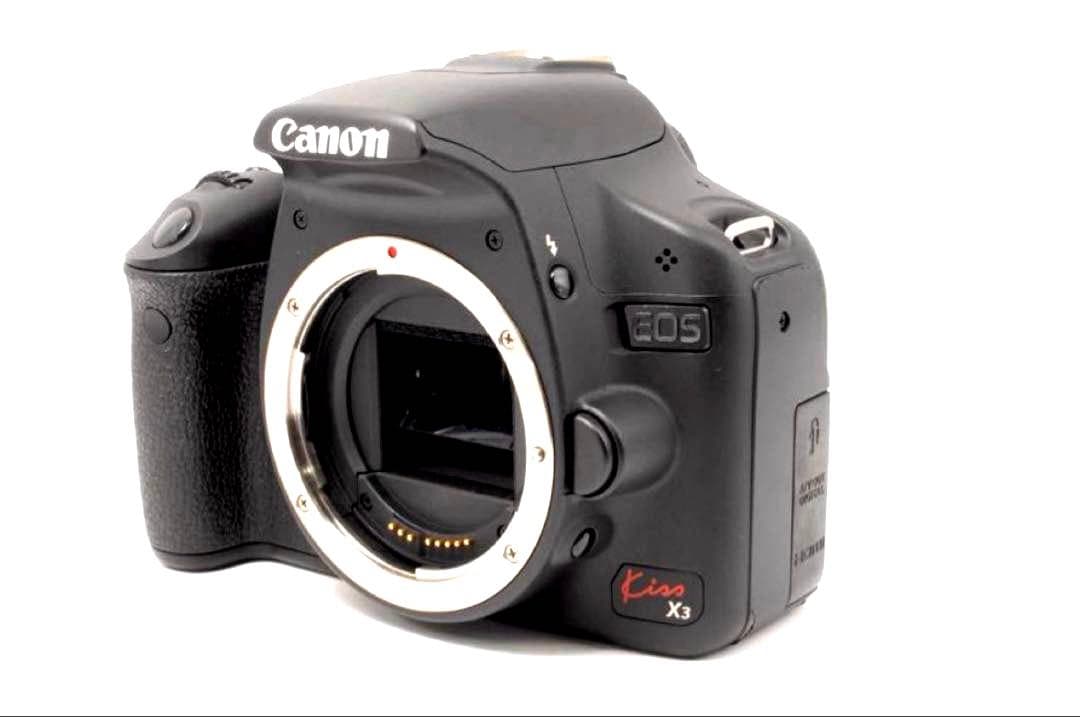 ✨すぐに使える✨Canon kiss X3 軽量 一眼レフ シンプルな操作性