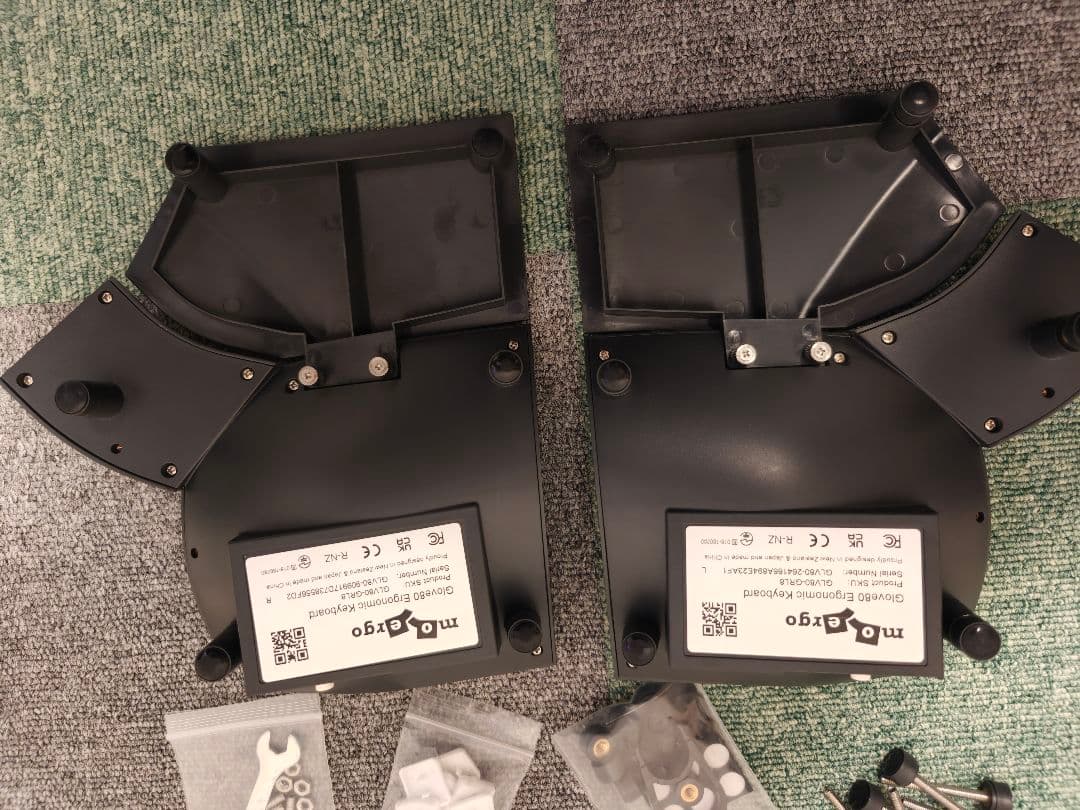 moergo glove 80エルゴノミクス分割型キーボード