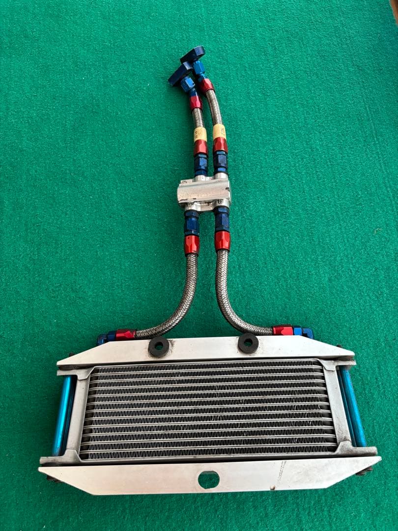 ゼファー750 オイルクーラー　サーモスタット付き