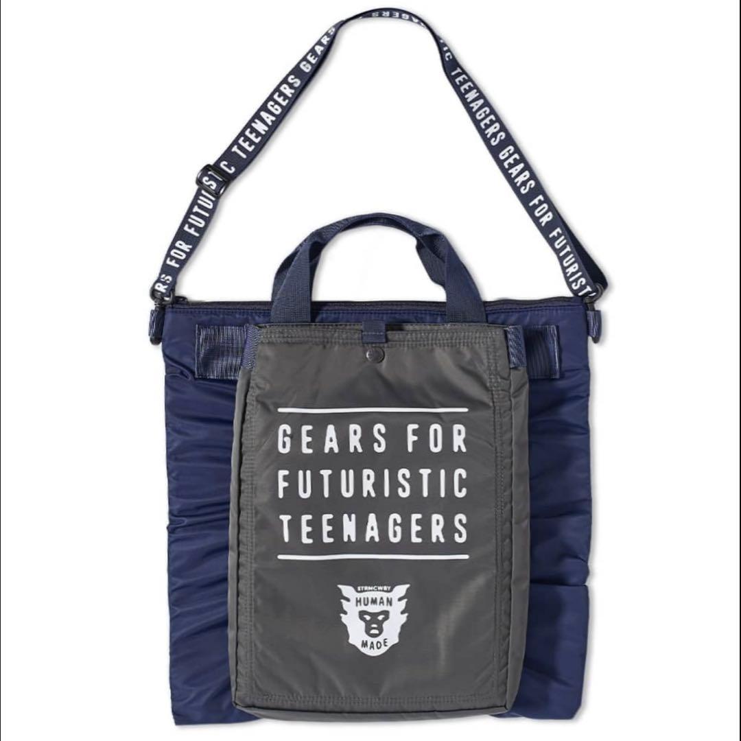 HUMAN MADE HELMET BAG 3WAY ヘルメットバッグ navy