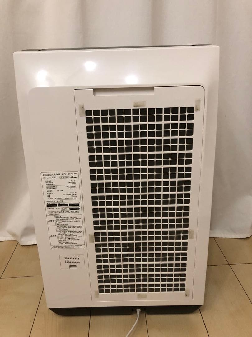 除加湿空気清浄機 KC-HD70-W SHARP