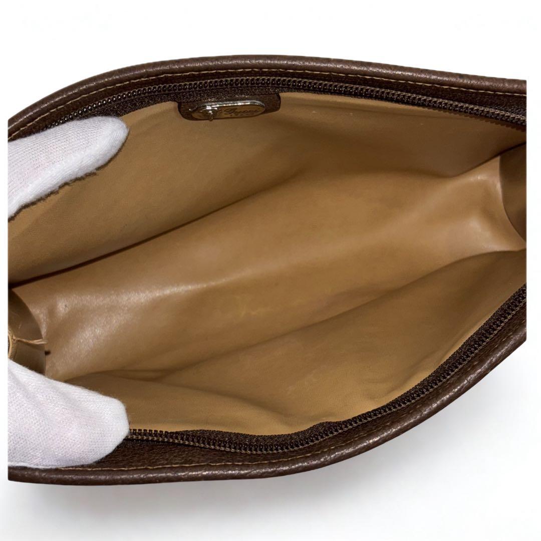 美品✨ Gucci GGパターン クラッチバッグ オールドグッチ ヴィンテージ