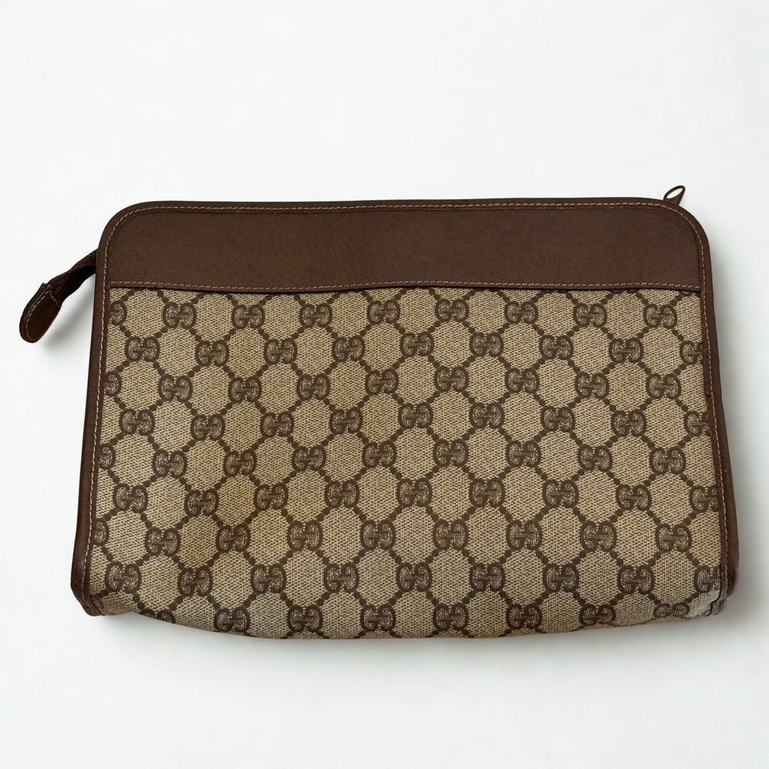 美品✨ Gucci GGパターン クラッチバッグ オールドグッチ ヴィンテージ
