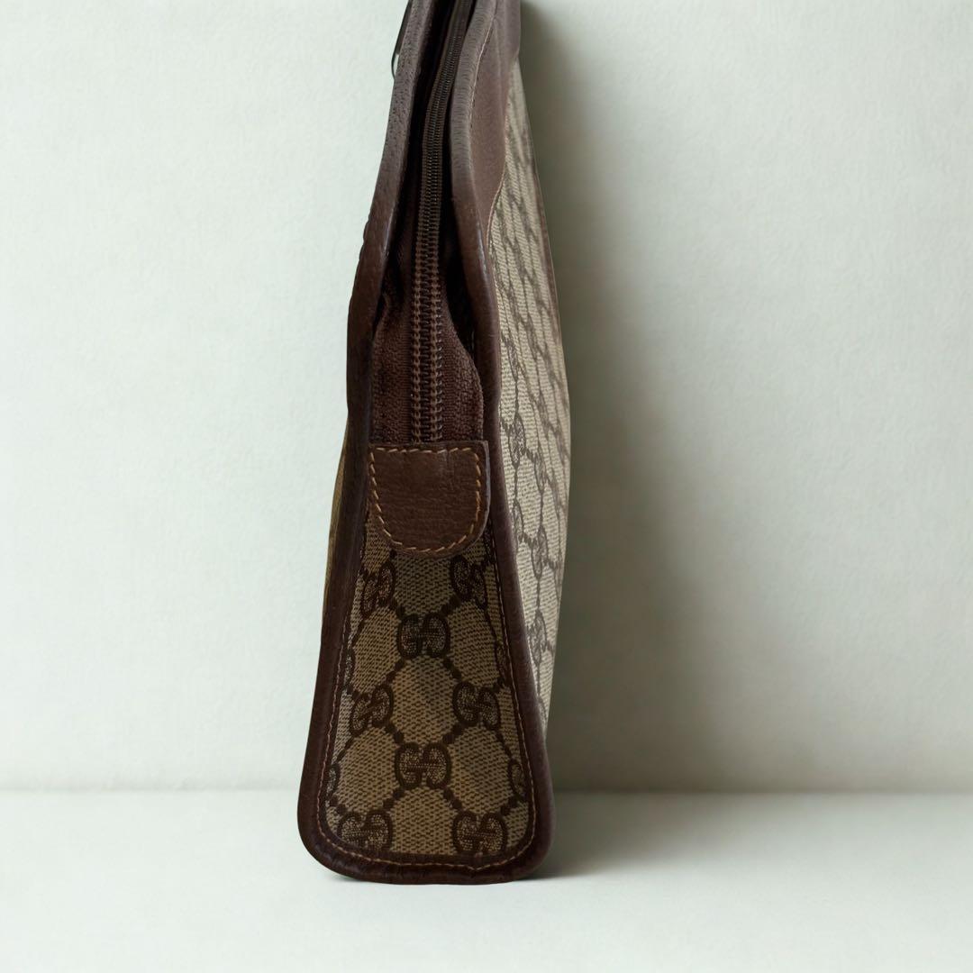 美品✨ Gucci GGパターン クラッチバッグ オールドグッチ ヴィンテージ