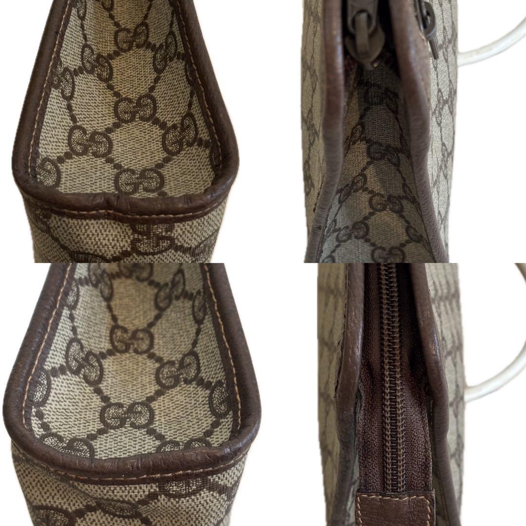 美品✨ Gucci GGパターン クラッチバッグ オールドグッチ ヴィンテージ
