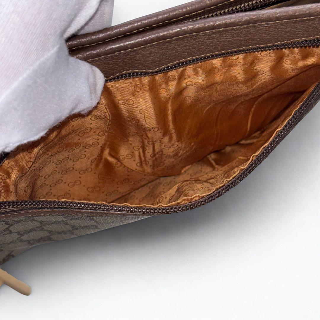 美品✨ Gucci GGパターン クラッチバッグ オールドグッチ ヴィンテージ