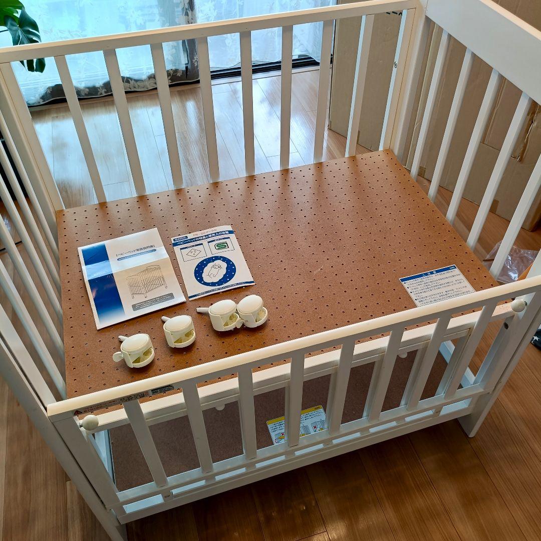 KATOJI ベビーベッド ミニ 立ちベッド