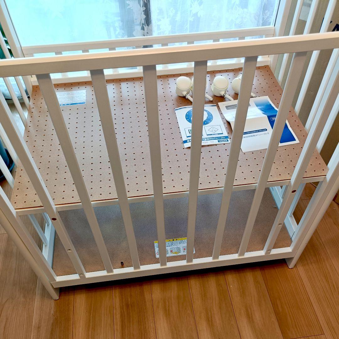 KATOJI ベビーベッド ミニ 立ちベッド