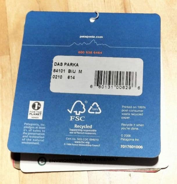 ヤマpatagonia ダスパーカ M バリブルー ブルーリボン