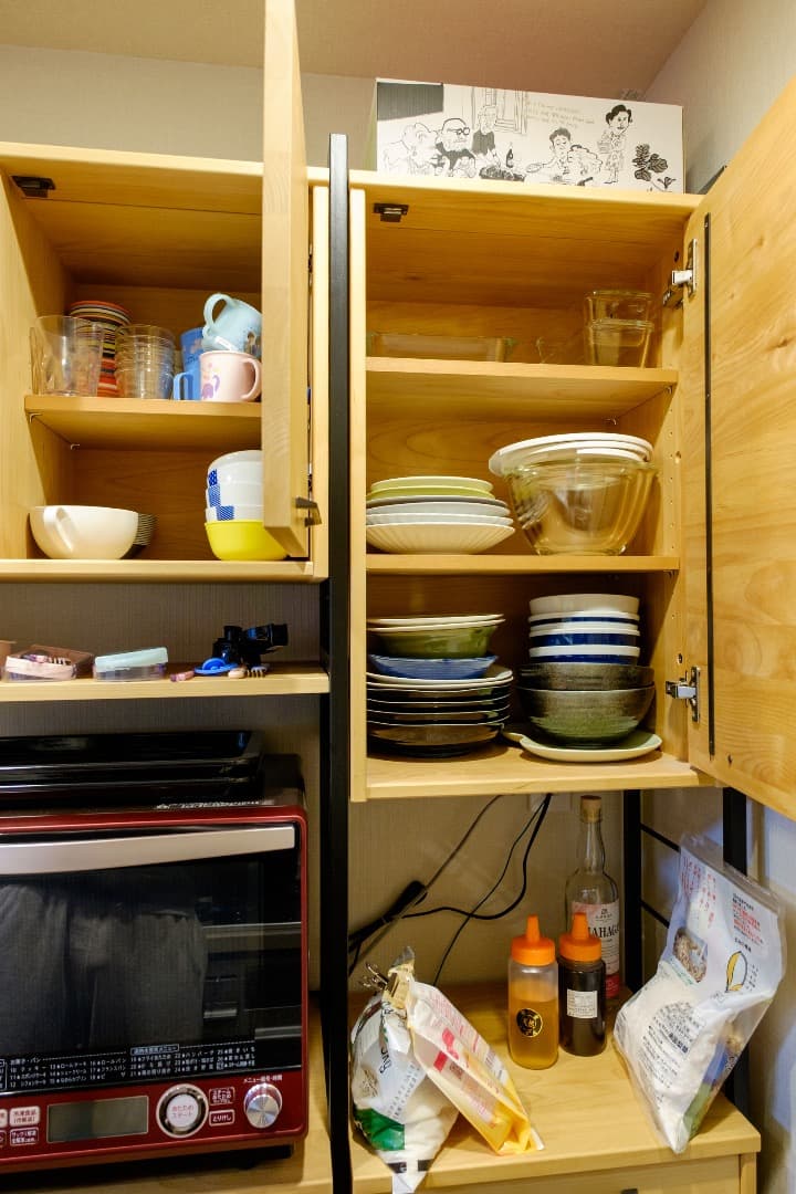 MOMO natural. UNIT BOARD カップボード 食器棚