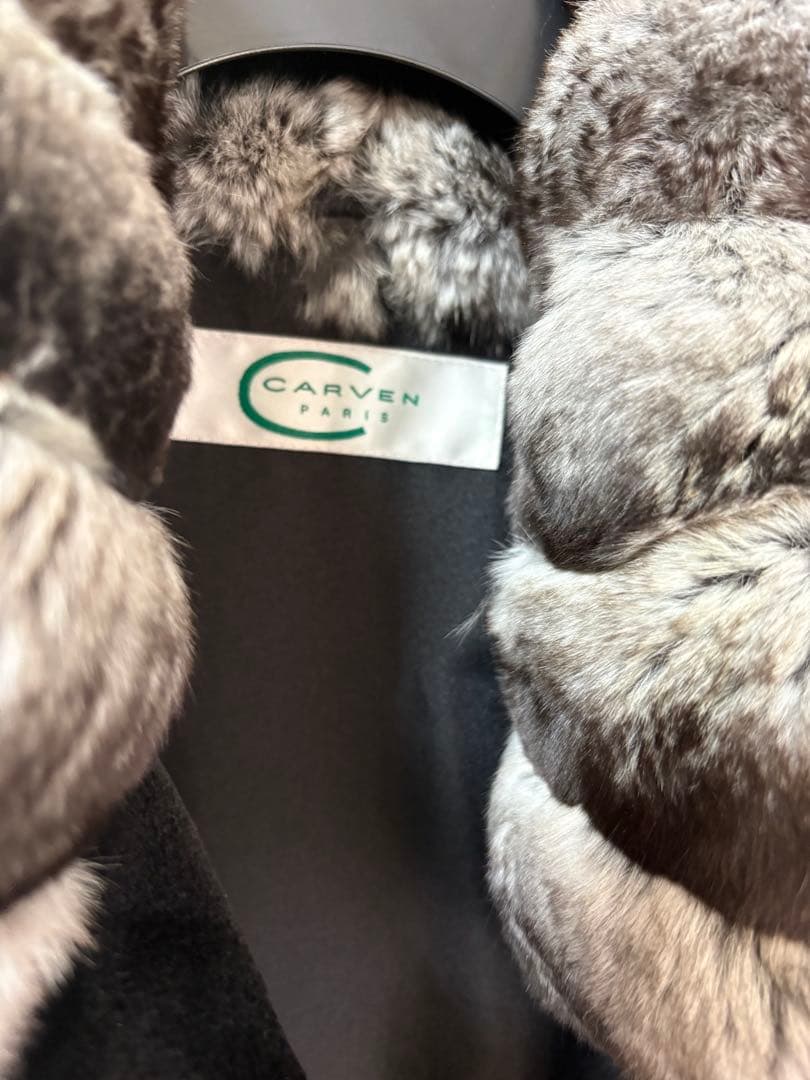 megumi 様　　　　　CARVENカルヴァン チンチラシェアードミンクコート