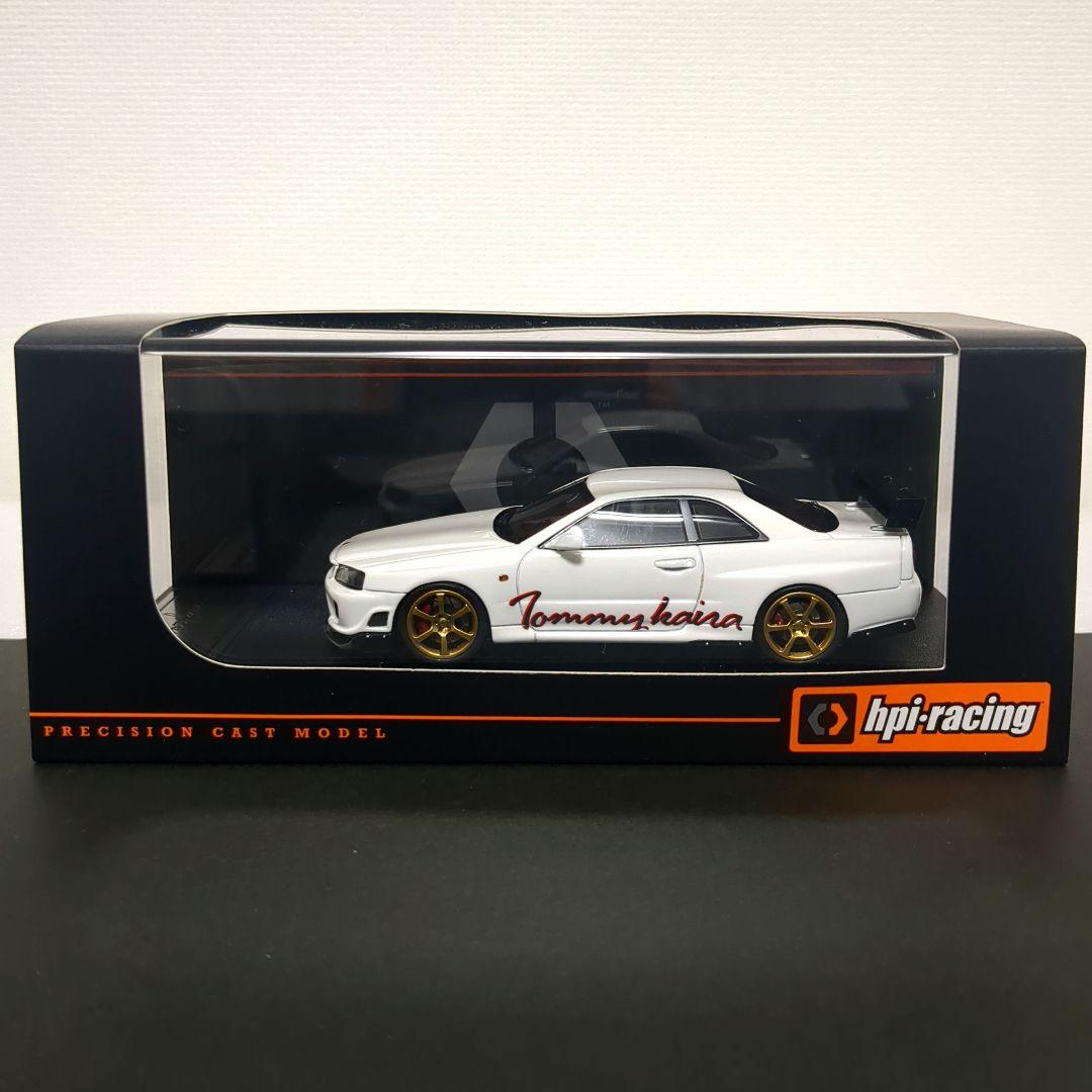 hpi racing トミーカイラR kaira R34 GT-R 白