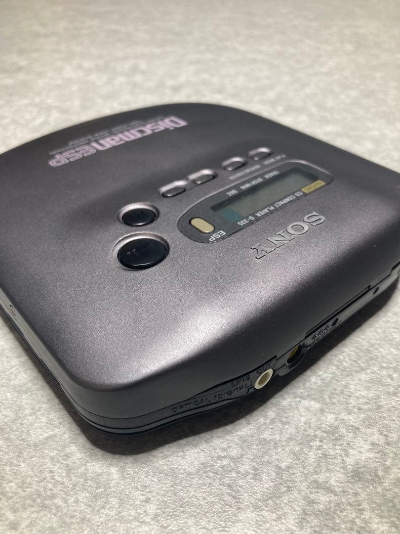 SONY ポータブルCDプレーヤー D-335 Discman ESP 動作品