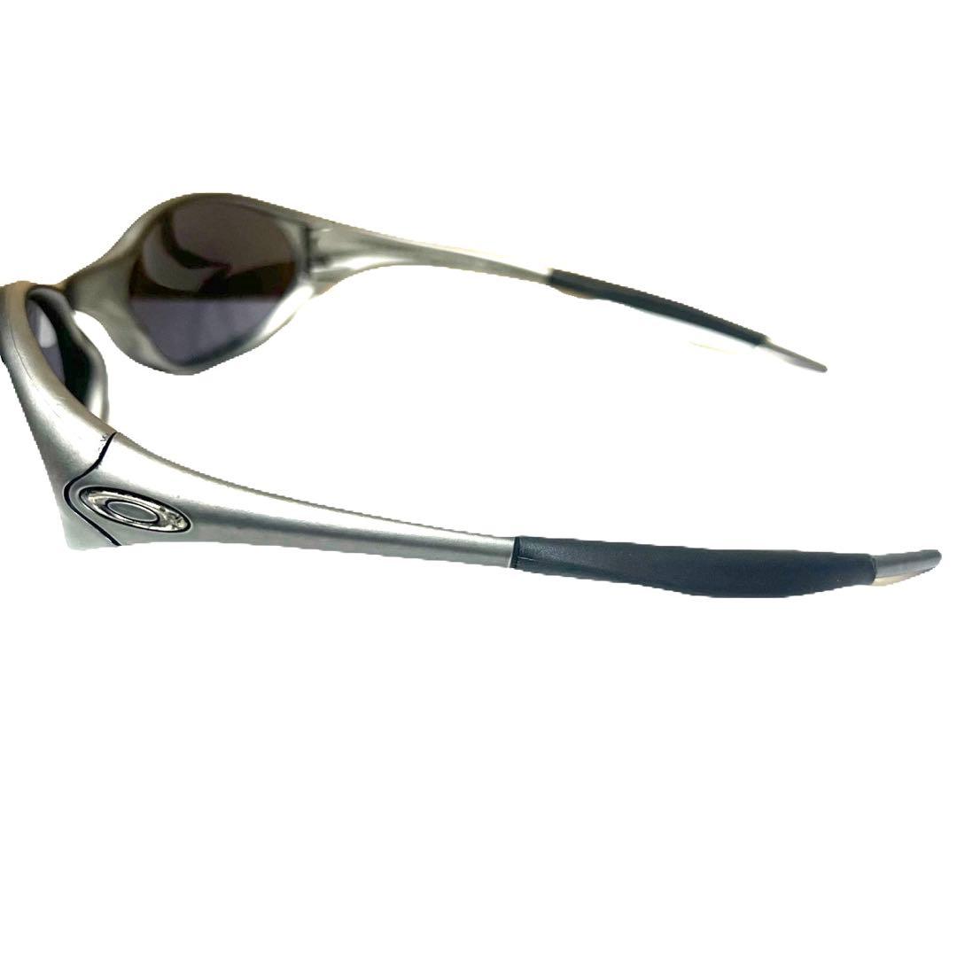 90s oakley eye jacket シルバー　グレー　archive