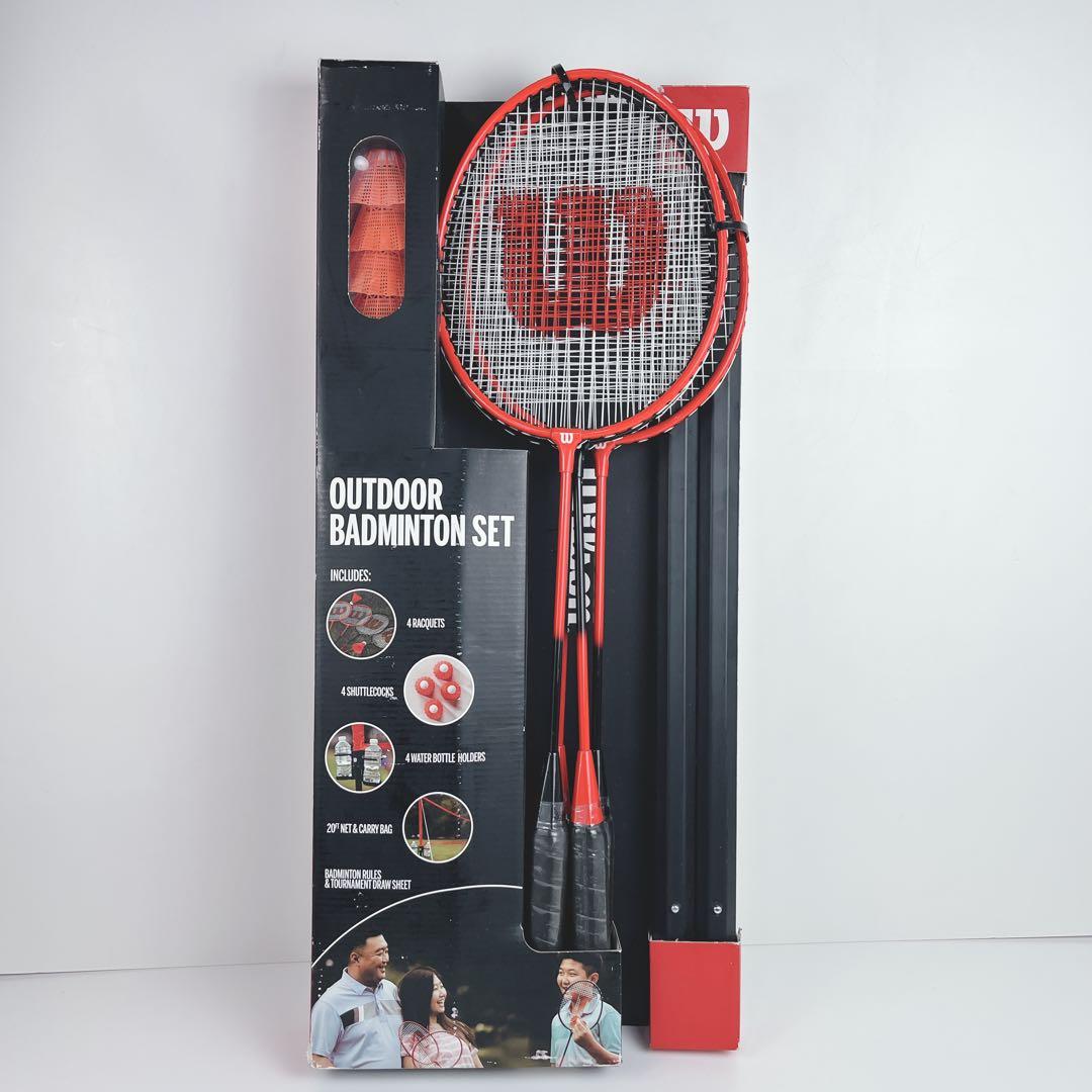 【未使用】Wilson アウトドアバドミントンセット