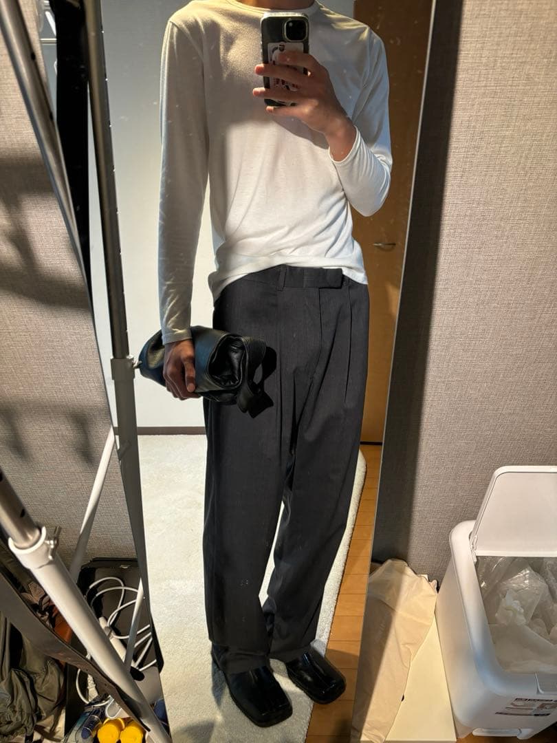 靴 OUR LEGACY blunt mule black