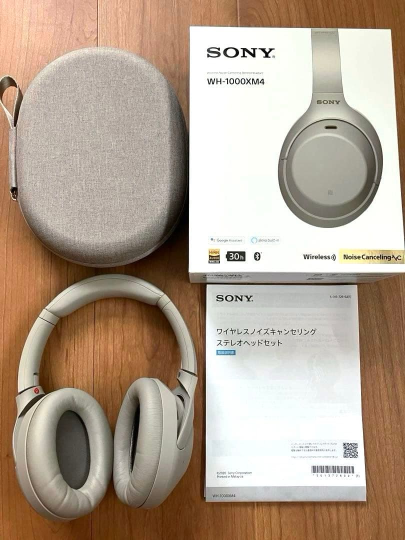 【ジャンク品】SONY WH-1000XM4 プラチナシルバー