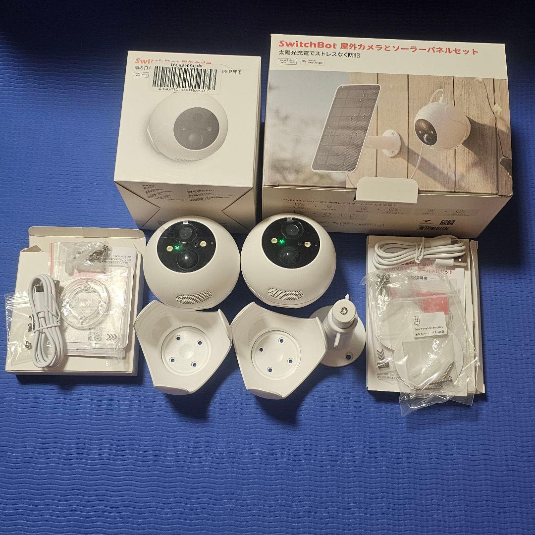 SwitchBot 防犯カメラ 2台セット