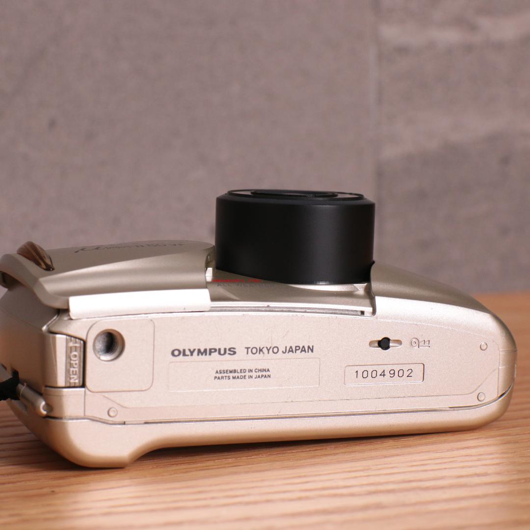 美品 OLYMPUS μ [mju:] II 80 VF 動作確認済 リモコン付