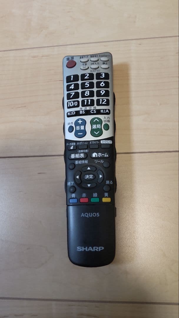 SHARP 40型 AQUOS LC-40E9 液晶テレビ リモコン・取説付き