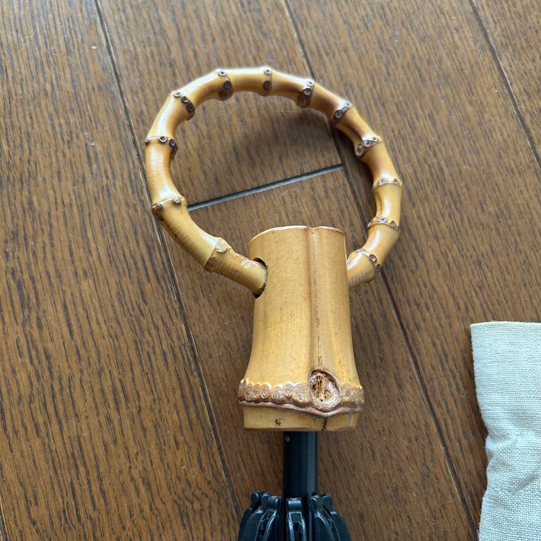 シュールメール　リネン　折りたたみ日傘