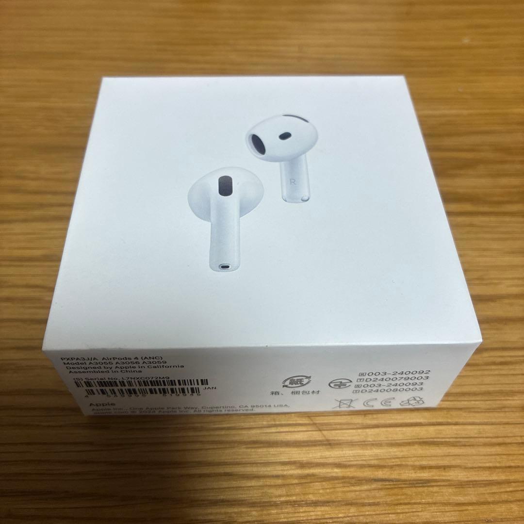 k*o様 AirPods 4 アクティブノイズキャンセリング機能搭載