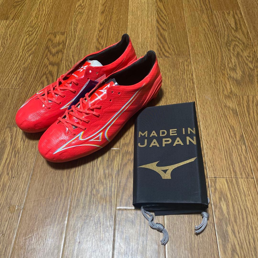 mizuno ミズノアルファ JAPAN レッド 26.5cm