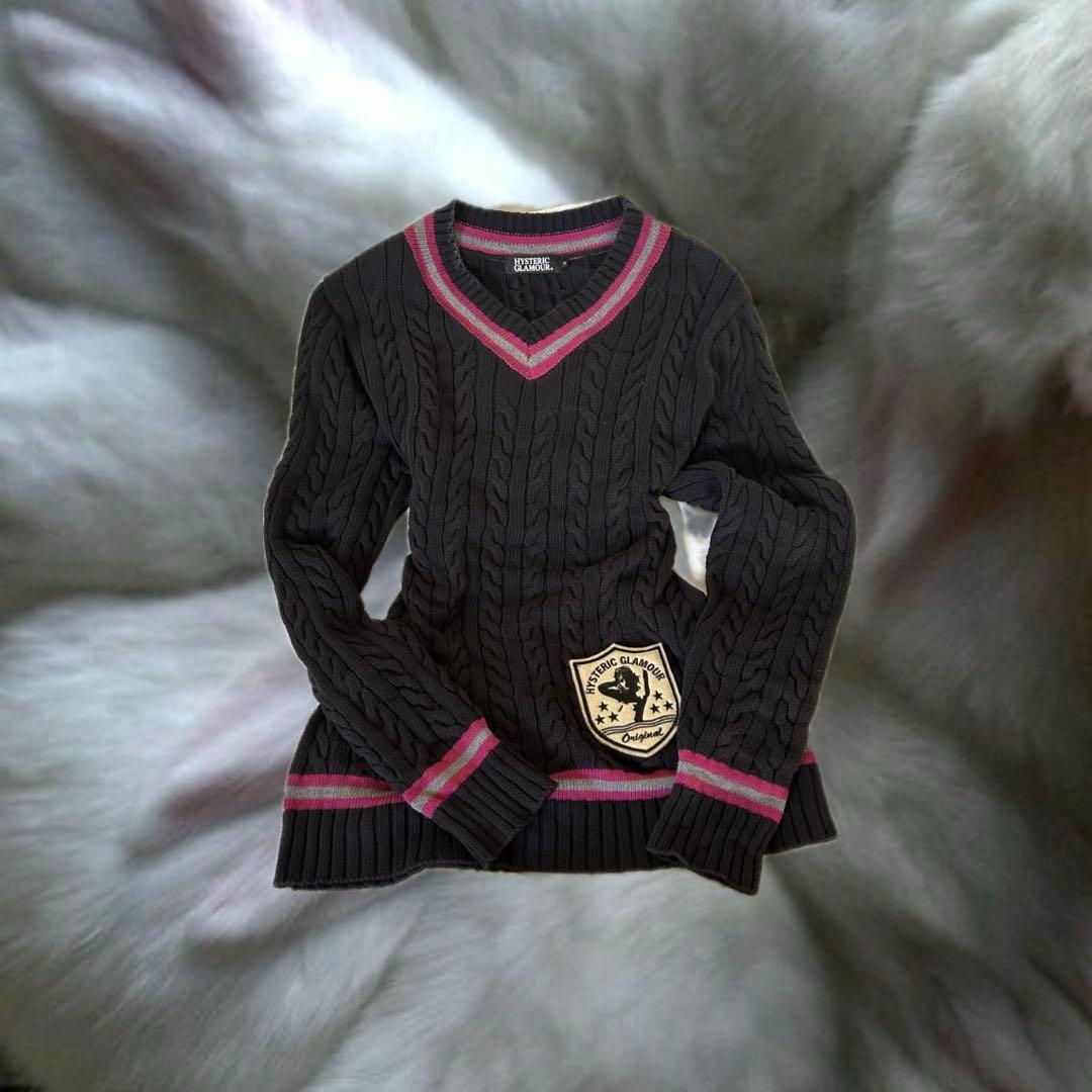 hysteric glamor ニットワンピースy2k グランジ　ウィッシュコア