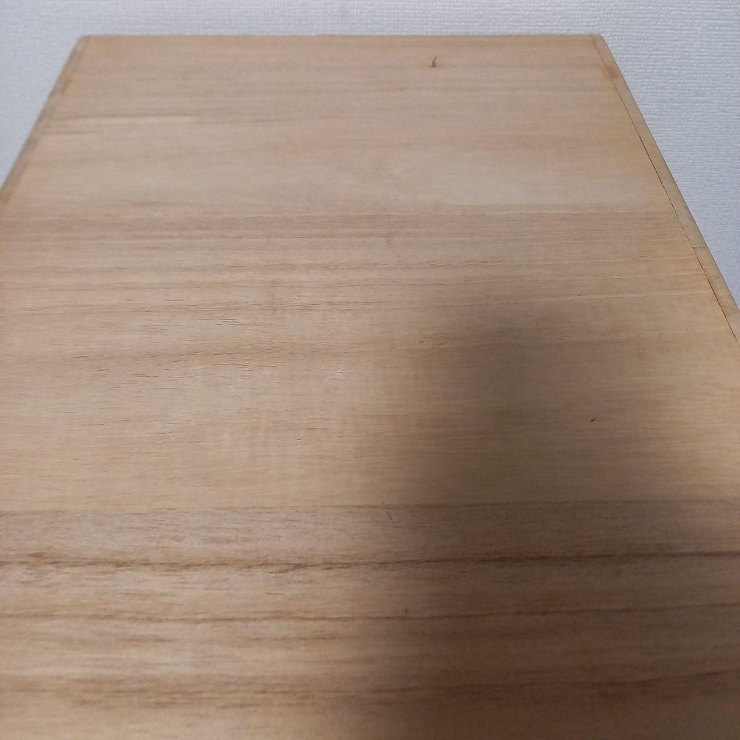 桐小型箪笥(小型チェスト) 6段（2分割可能）小引き出し　工芸品