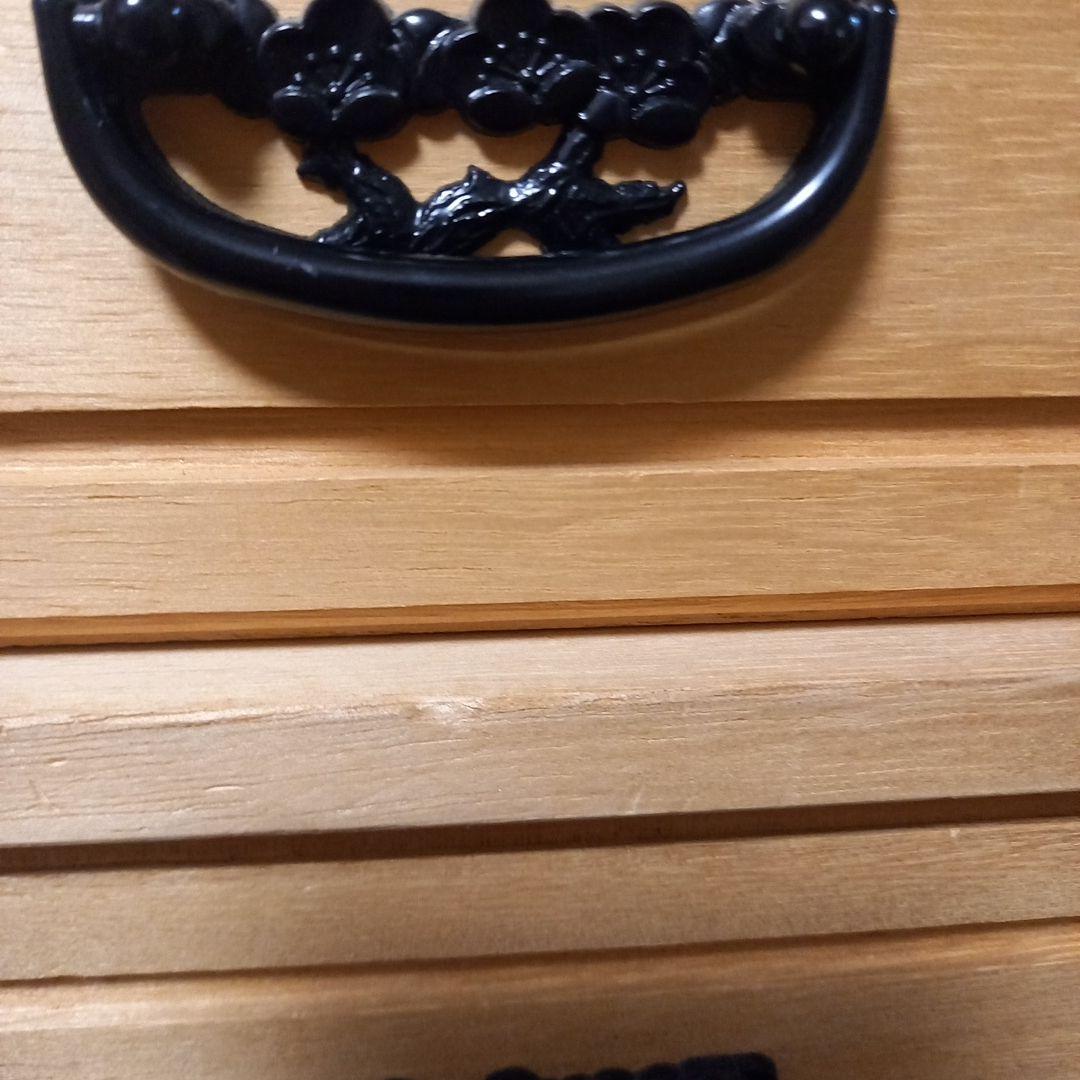 桐小型箪笥(小型チェスト) 6段（2分割可能）小引き出し　工芸品