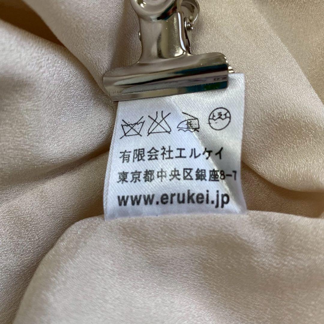 美品【エルケイ】総レースマーメイドワンピースドレス ノースリーブ パーティー