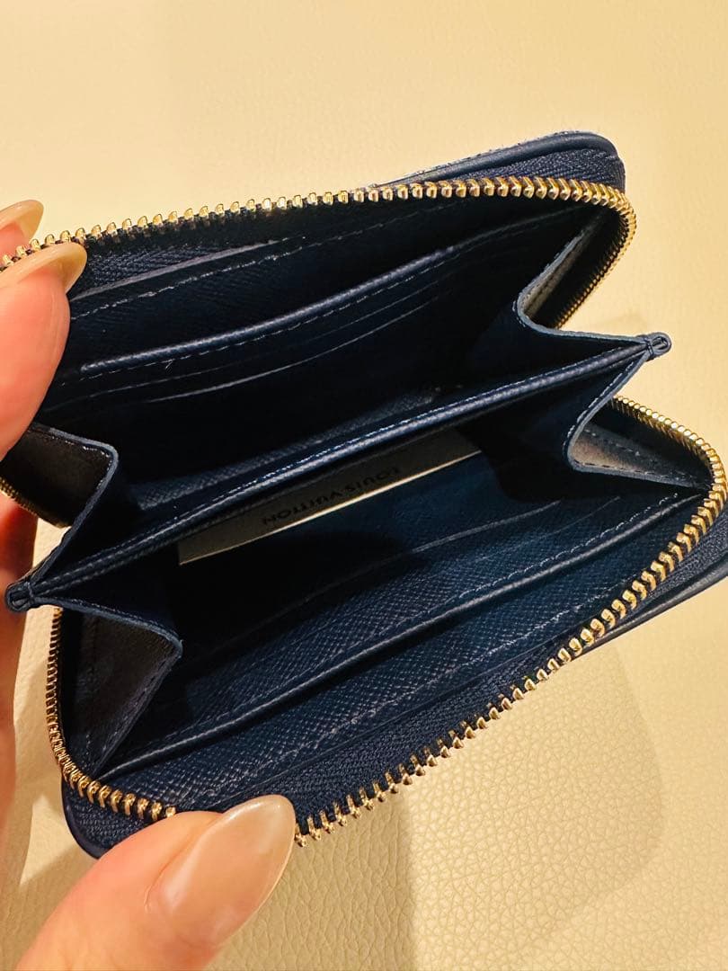 Louis Vuitton ヴィトン モノグラム デニム ケース ジッピー