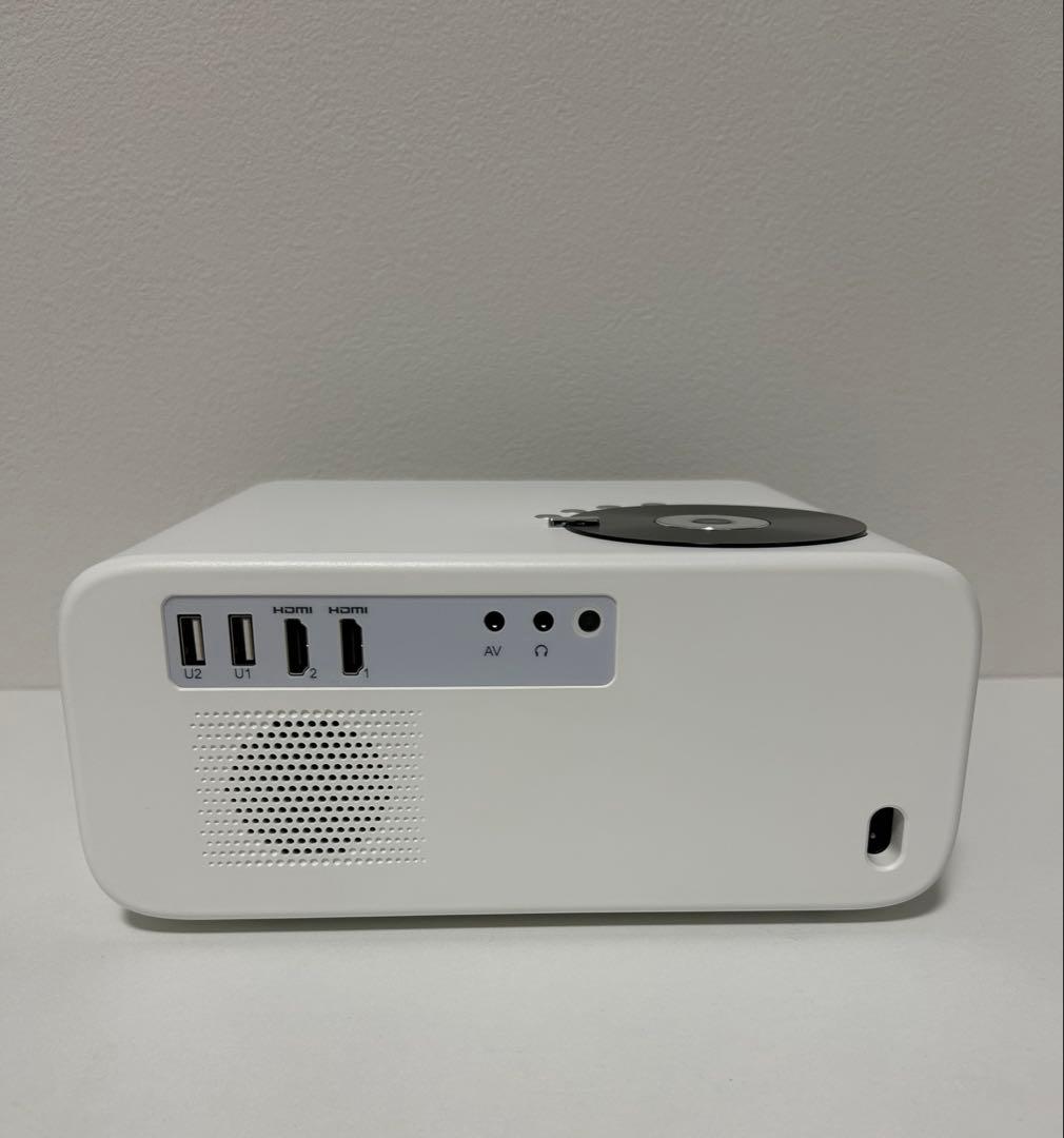 WiMiUS ホワイト プロジェクター 本体
