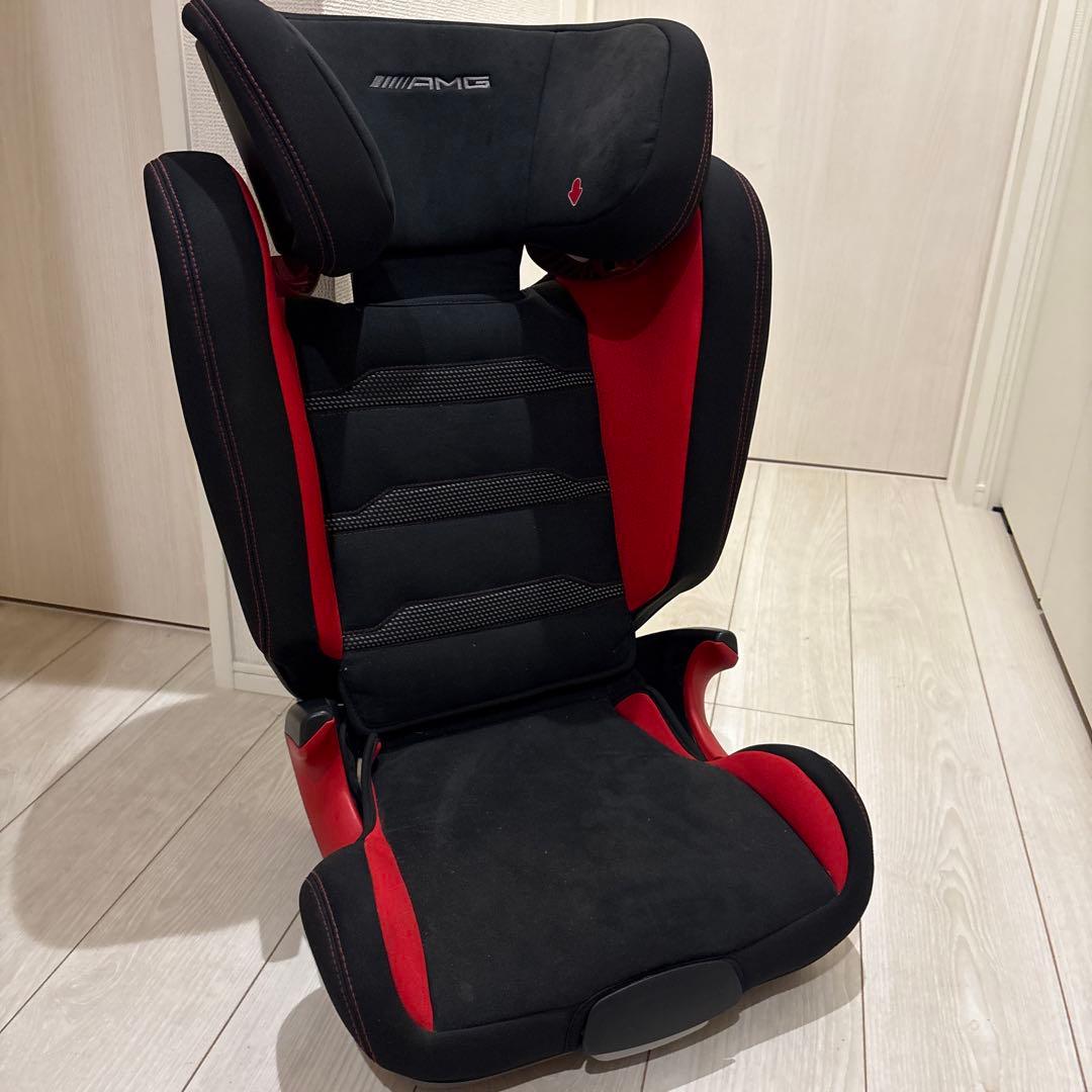 AMG メルセデス車用チャイルドシート ブラック/レッド