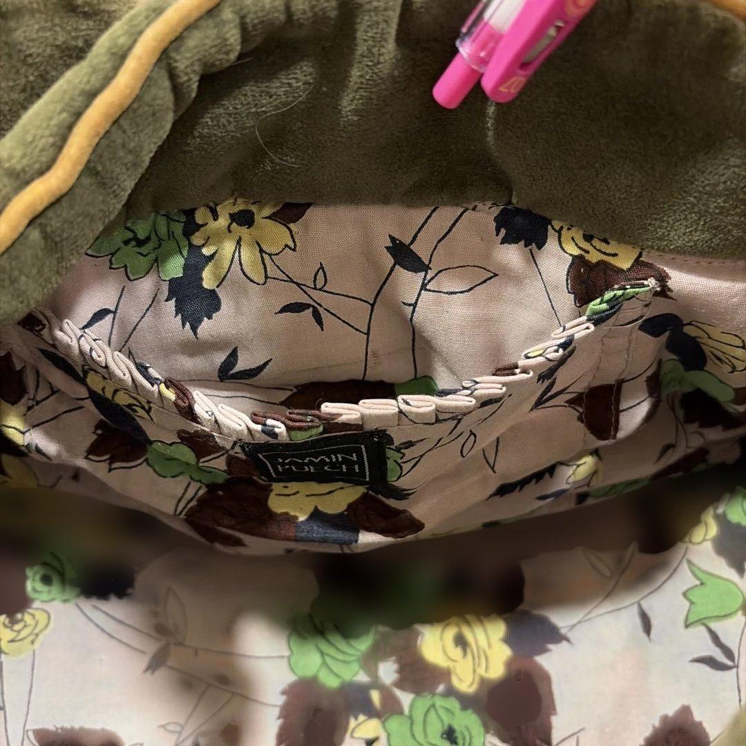 JAMIN PUECH 刺繍ハンドバッグ