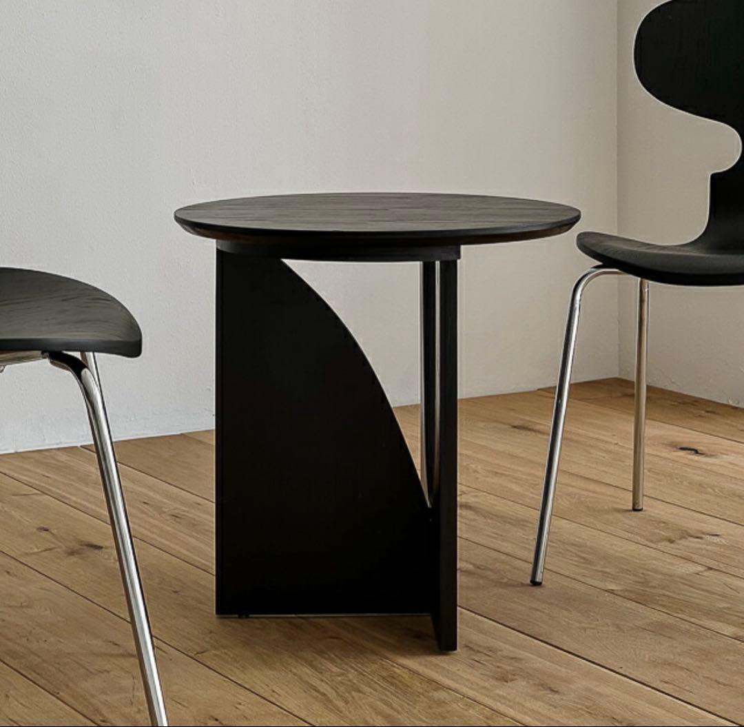 ◾️circular arc◾️サイドテーブル◾️ART OF BLACK◾️ブラック◾️