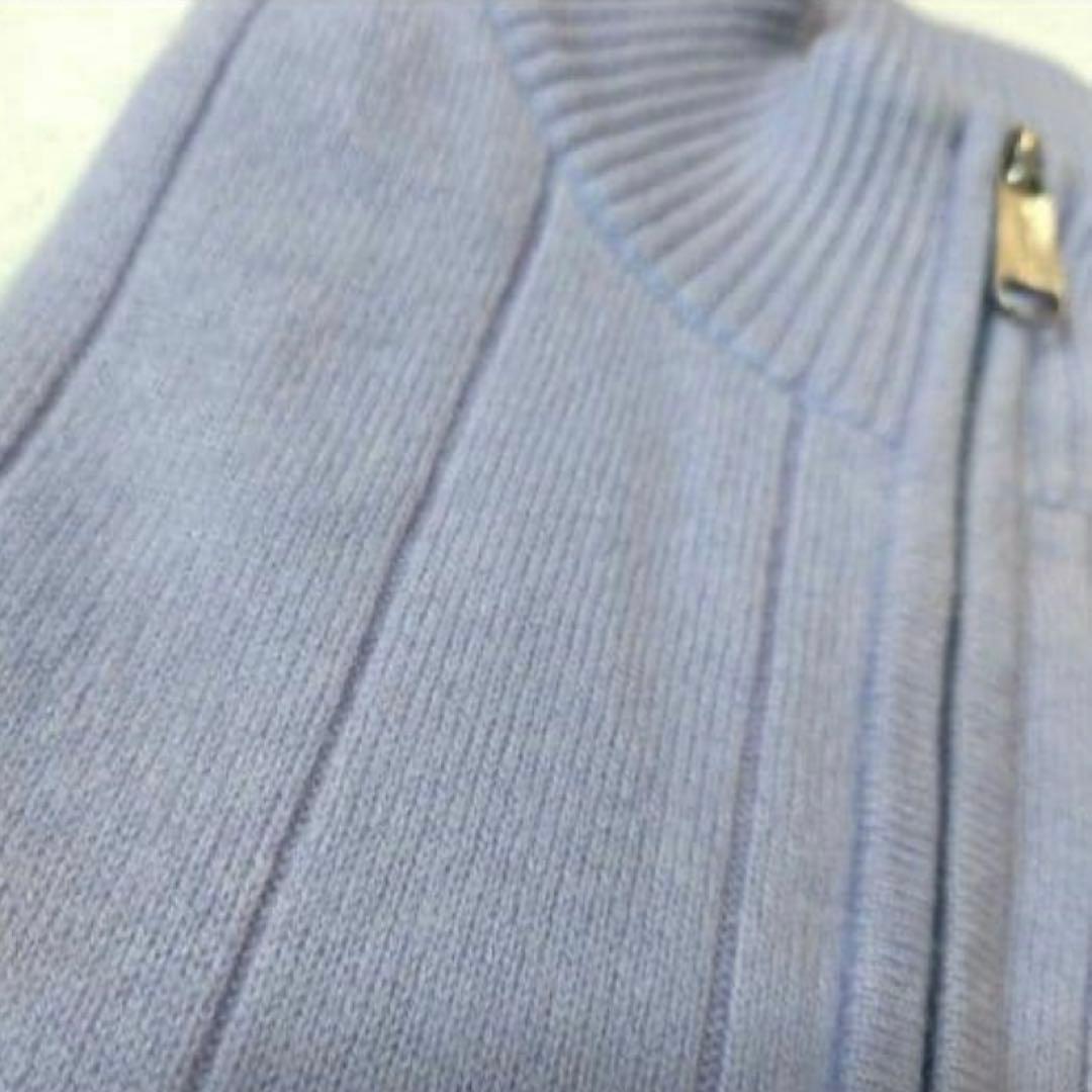 ランバンスポール　カシミアニット　藤色　38