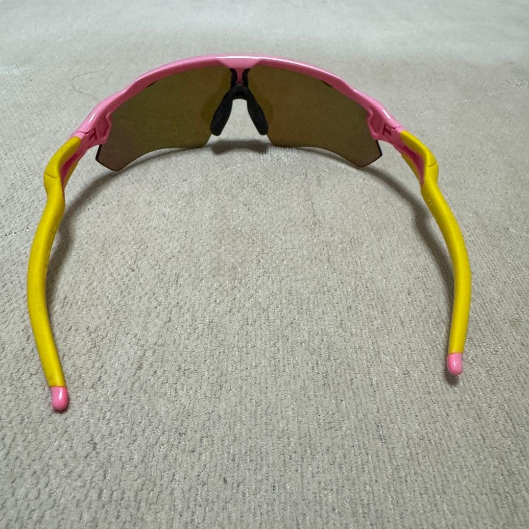 【ウィメンズ】OAKLEY RADER LOCK ピンク×イエロー