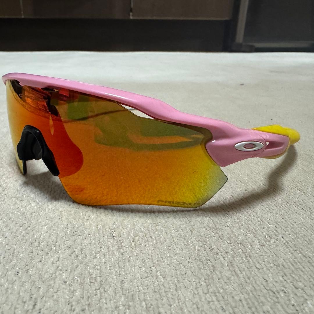 【ウィメンズ】OAKLEY RADER LOCK ピンク×イエロー