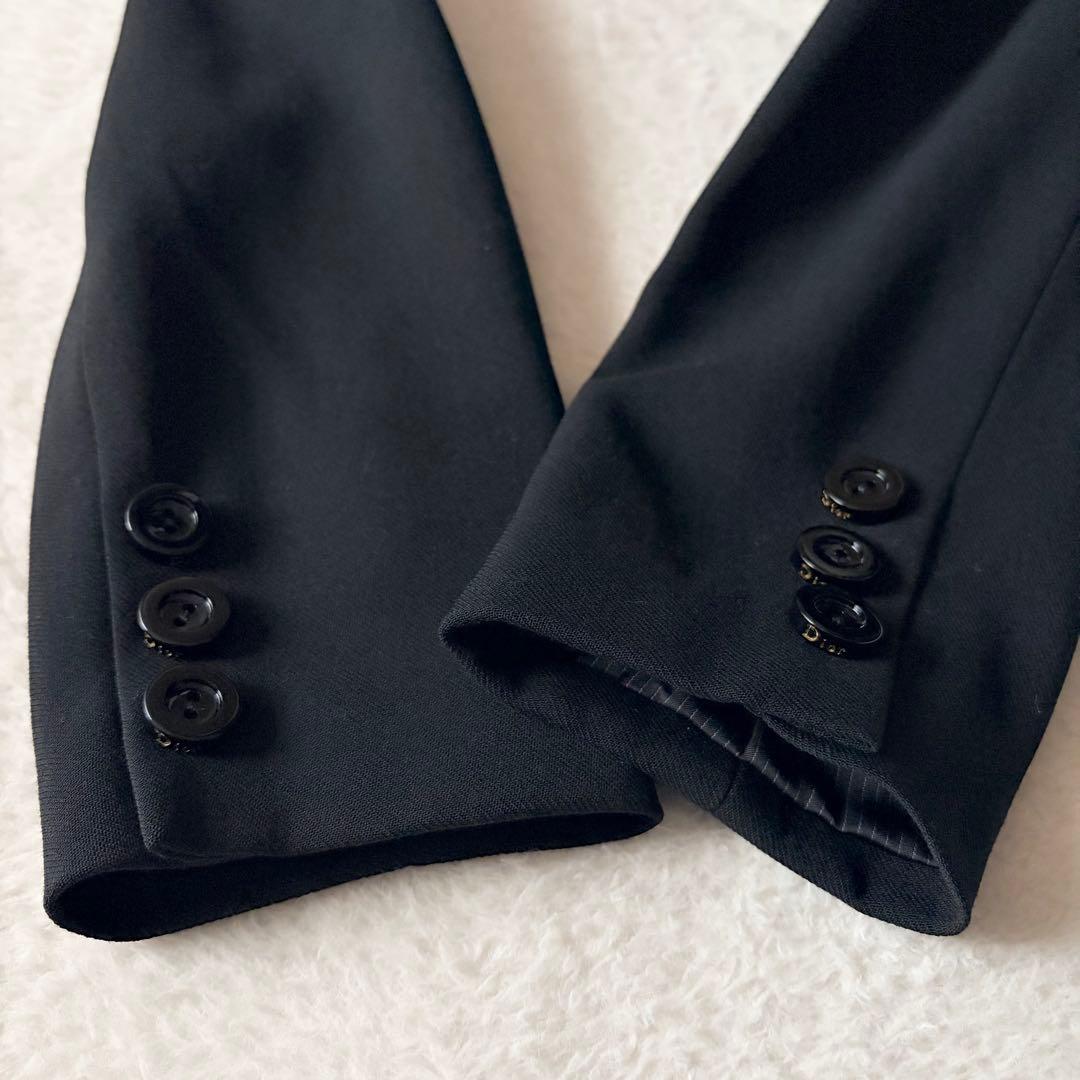 6269 希少✨ クリスチャンディオール テーラードジャケット 11 金ステッチ