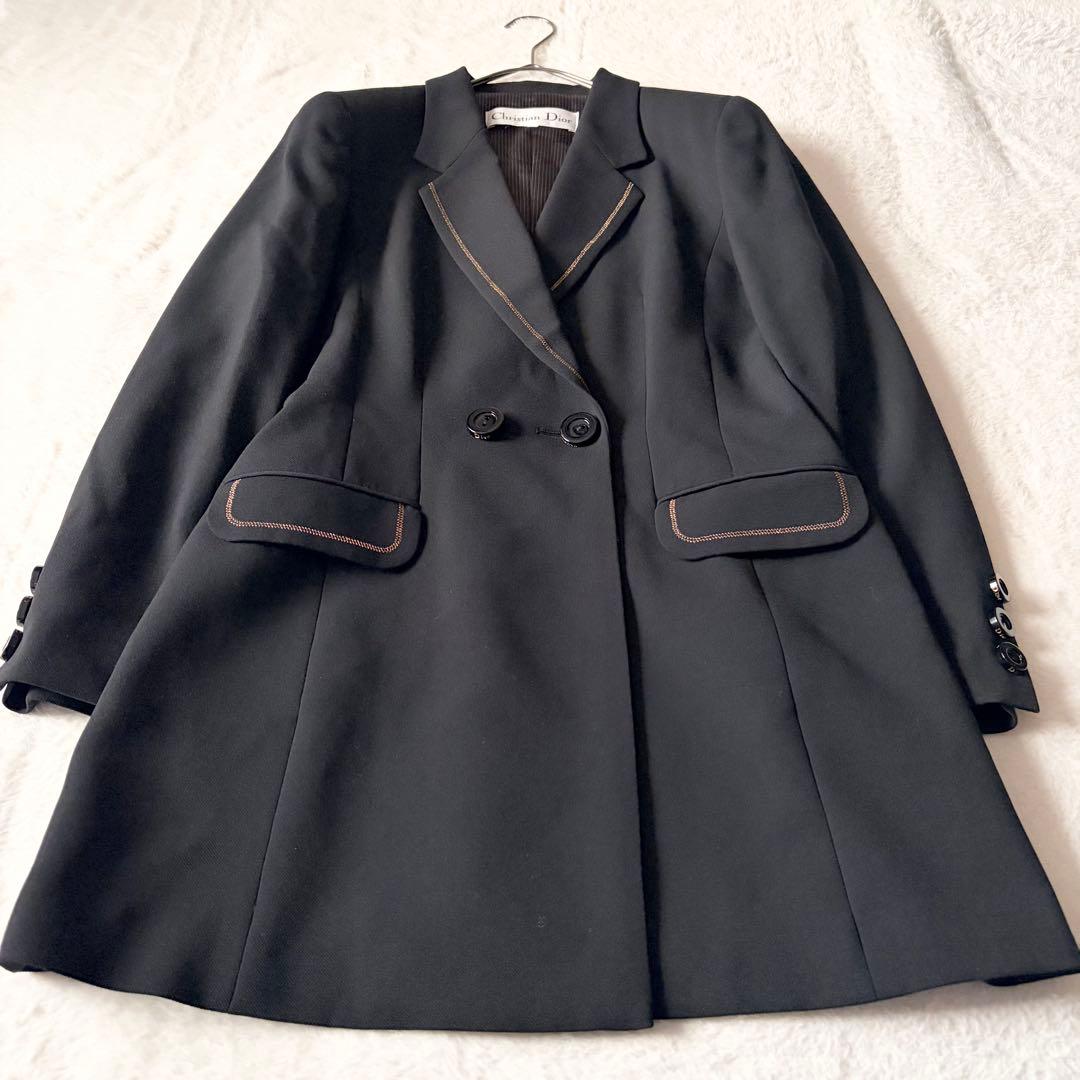 6269 希少✨ クリスチャンディオール テーラードジャケット 11 金ステッチ