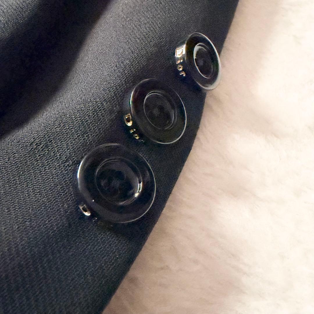 6269 希少✨ クリスチャンディオール テーラードジャケット 11 金ステッチ