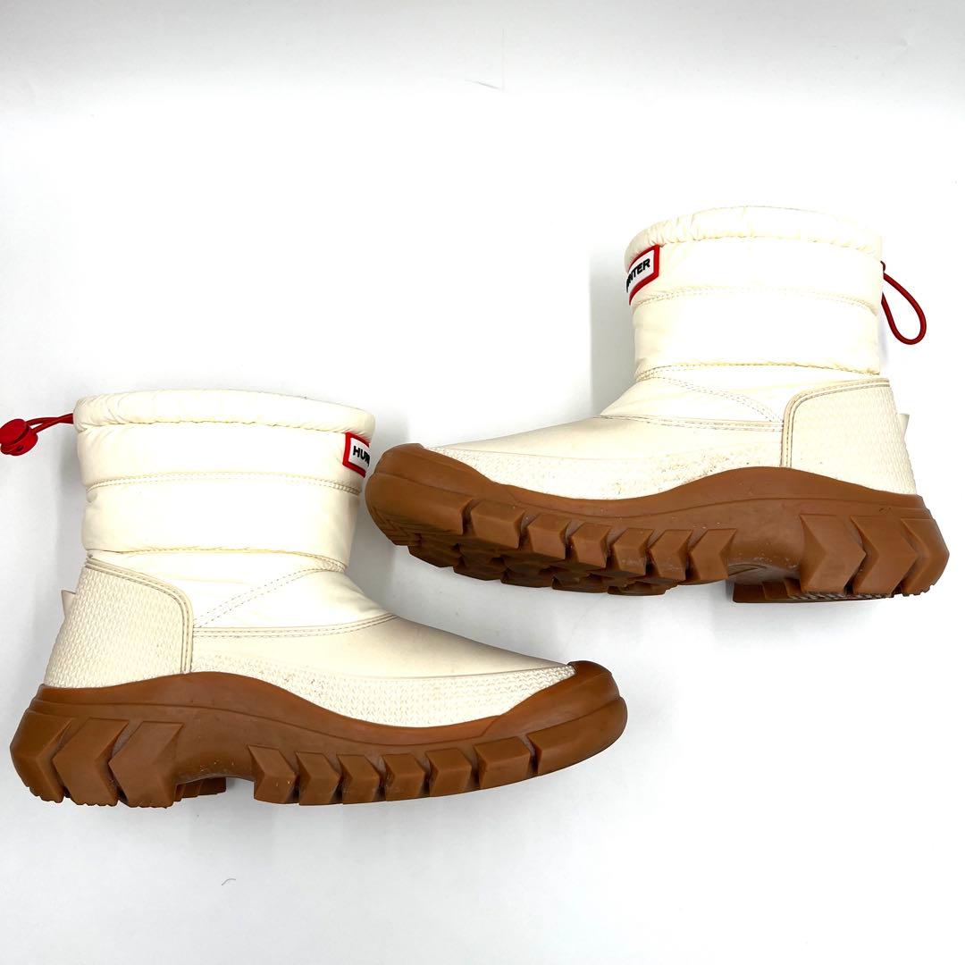 【美品】HUNTER INTREPID SHORT  BOOT 24cm