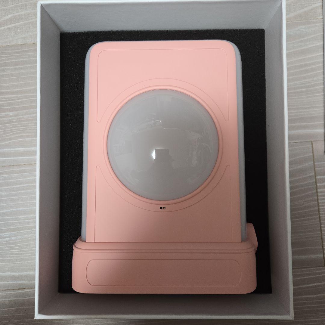 yowuピンク クリスタルヘッドフォンスタンド LED付き